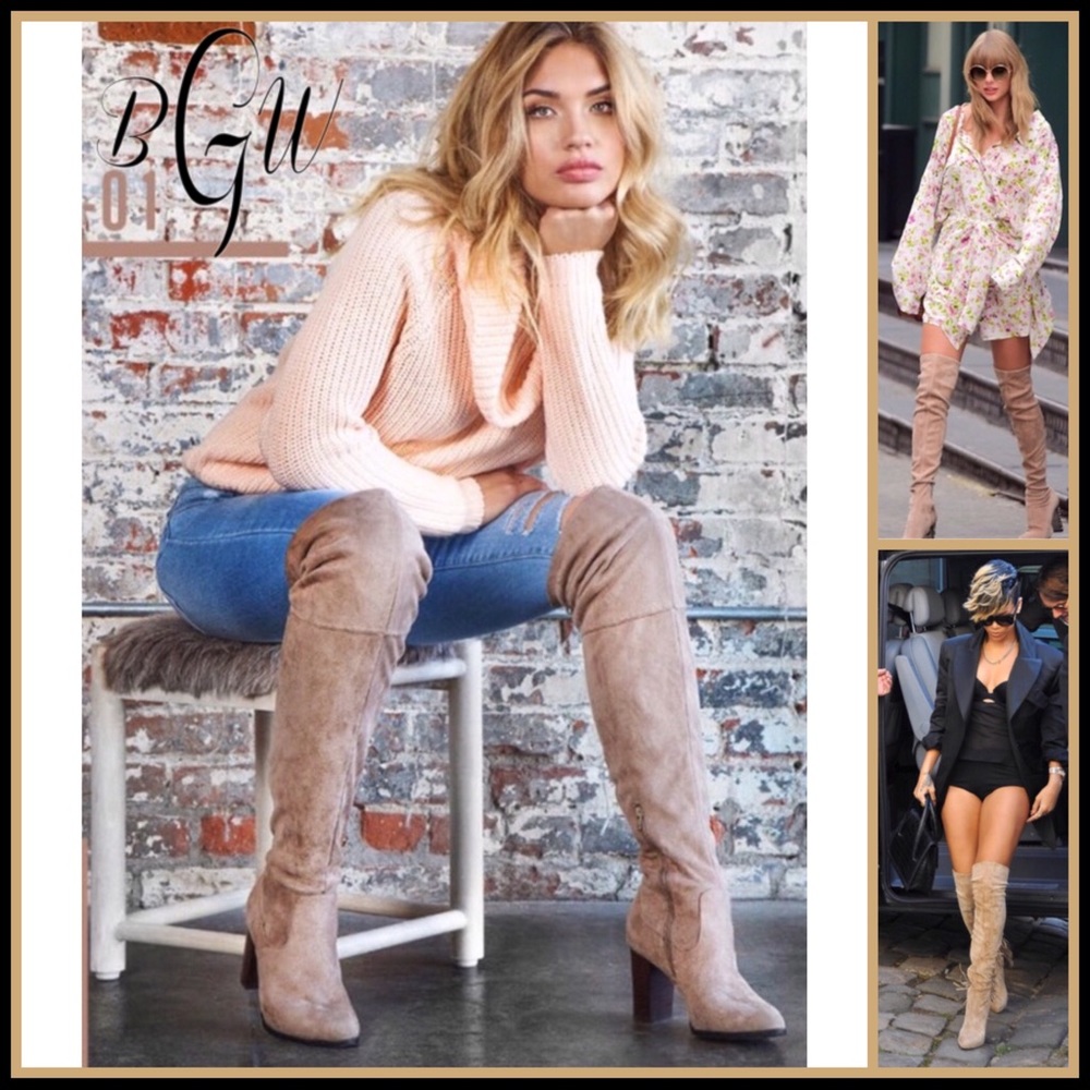 🆕5⭐️BEST SELLER Over The Knee Boots - Picture 1 of 7